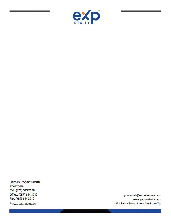eXp Realty Letterheads EXPR-LH-009