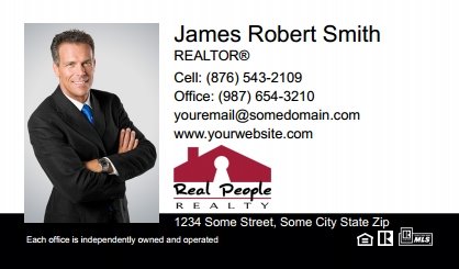 Real People Realty Business Card Magnets RPRI-BCM-005