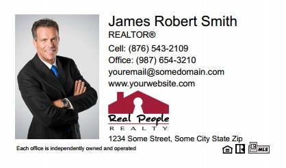 Real People Realty Business Card Magnets RPRI-BCM-006
