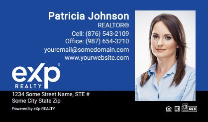 eXp Realty Business Card Labels EXPR-BCL-008