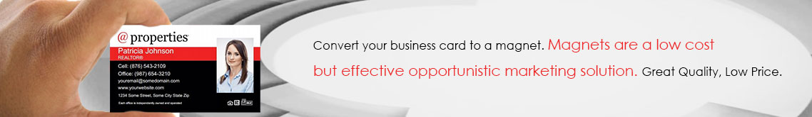 Atproperties Business Card Magnets - Banner