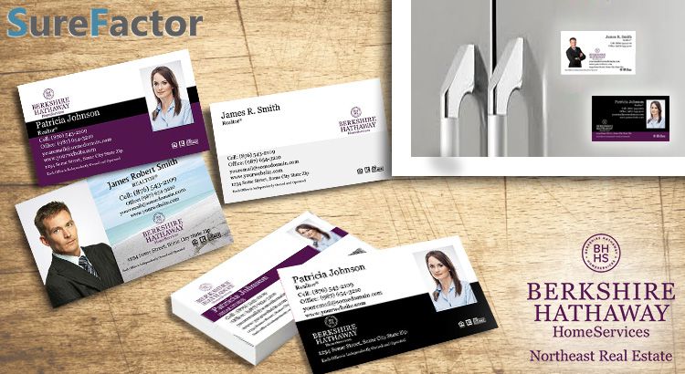 Berkshire Hathaway Business Card Magnets