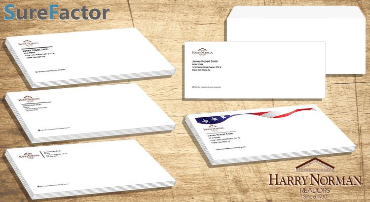Harry Norman Realtors Envelopes