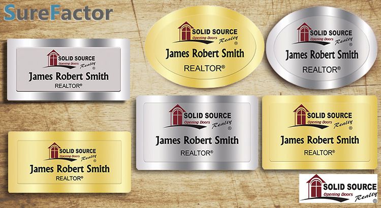 Solid Source Realty Name Badges