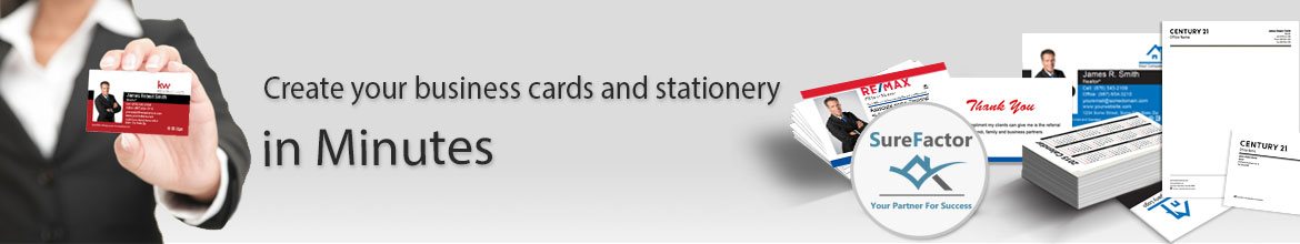 Create Your Real Estate Business Cards and Stationery