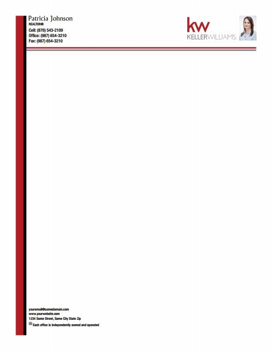 Keller Williams Letterheads & Stationery | Templates, Designs and ...