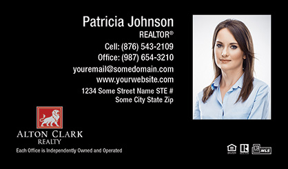 Alton-Clark-Business-Card-Core-With-Medium-Photo-TH55-P2-L3-D3-Black