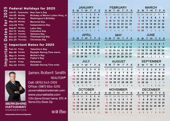 Berkshire Hathaway Calendar Magnet 4.25X6 BH-CALMAG4256-003