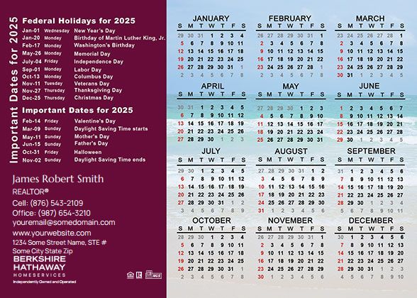 Berkshire Hathaway Calendar Magnet 4.25X6 BH-CALMAG4256-007