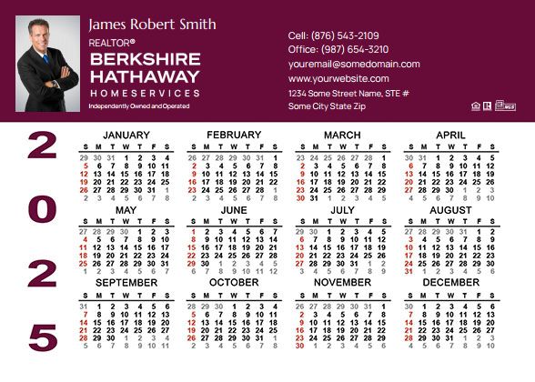 Berkshire Hathaway Calendar Magnet 4.25X6 BH-CALMAG4256-009