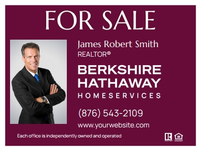 Berkshire Hathaway Real Estate Signs | Templates & online Designs ...