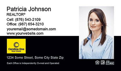 Carolina One Business Card Template CO-EBC-006