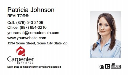 Carpenter-Realtors-Business-Card-Compact-With-Medium-Photo-T3-TH07W-P2-L1-D1-White