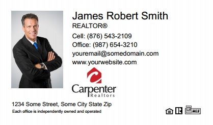 Carpenter-Realtors-Business-Card-Compact-With-Medium-Photo-T3-TH08W-P1-L1-D1-White