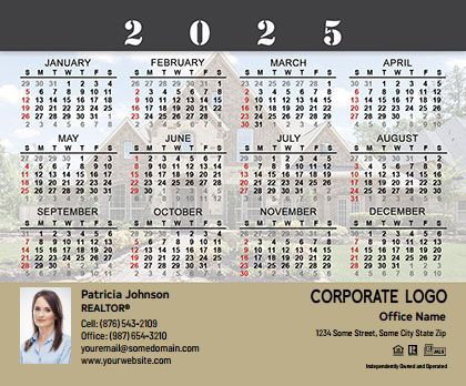 Century 21 Calendar Magnet 3.5X4 C21-CALMAG3540-002