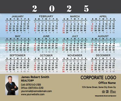 Century 21 Calendar Magnet 3.5X4 C21-CALMAG3540-003