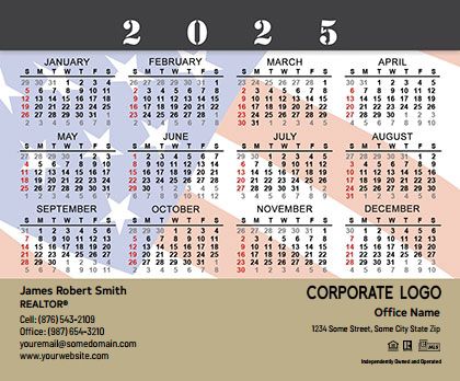 Century 21 Calendar Magnet 3.5X4 C21-CALMAG3540-008