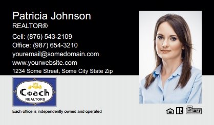 Coach Real Estate Business Cards CREA-BC-003