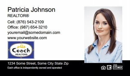 Coach Real Estate Business Cards CREA-BC-007