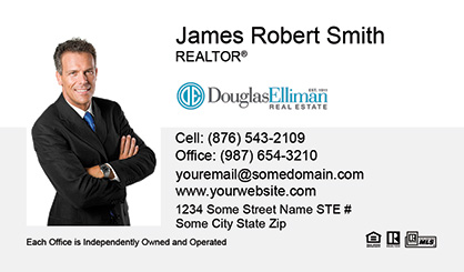 Douglas Elliman Business Card Template DE-EBC-001