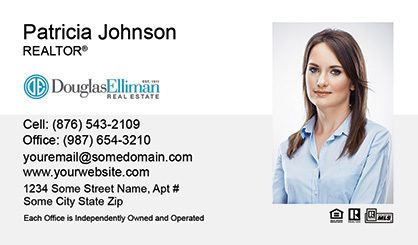 Douglas Elliman Business Card Template DE-EBC-002