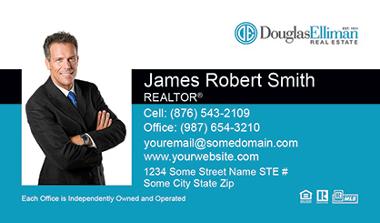 Douglas Elliman Business Card Template DE-EBC-003