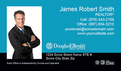 Douglas Elliman Business Card Template DE-EBC-007