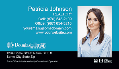 Douglas Elliman Business Card Template DE-EBC-008