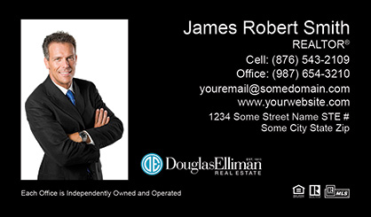 Douglas Elliman Business Card Template DE-EBC-009