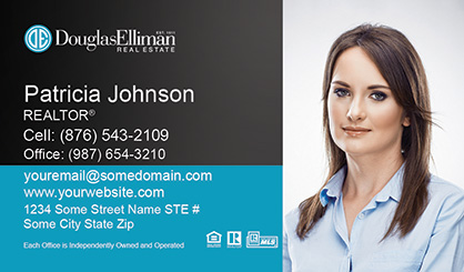 Douglas-Elliman-Business-Card-Core-With-Full-Photo-TH78-P2-L3-D3-Black-Blue