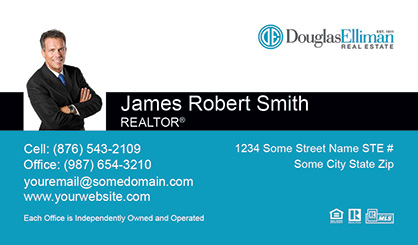 Douglas-Elliman-Business-Card-Core-With-Small-Photo-TH52-P1-L1-D3-Blue-Black-White