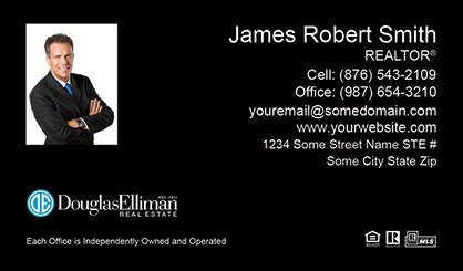 Douglas-Elliman-Business-Card-Core-With-Small-Photo-TH55-P1-L3-D3-Black