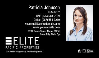 Elite-Pacific-Properties-Business-Card-Core-With-Medium-Photo-TH55-P2-L3-D3-Black