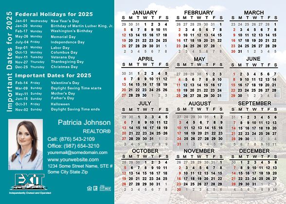 Exit Realty Calendar Magnet 4.25X6 EXIT-CALMAG4256-002