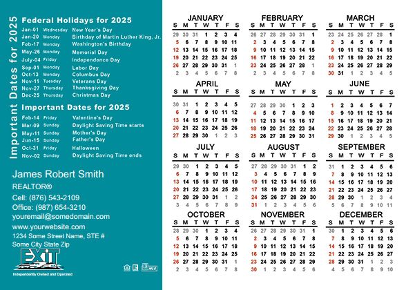 Exit Realty Calendar Magnet 4.25X6 EXIT-CALMAG4256-005