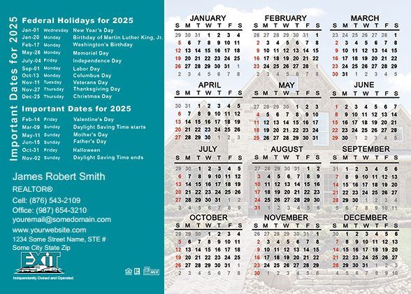 Exit Realty Calendar Magnet 4.25X6 EXIT-CALMAG4256-006