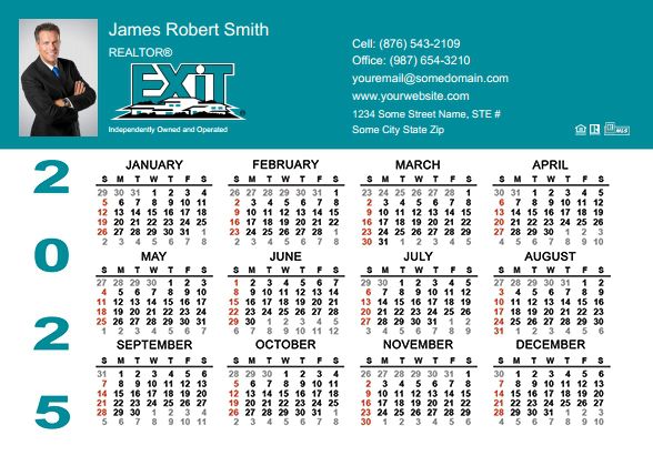 Exit Realty Calendar Magnet 4.25X6 EXIT-CALMAG4256-009