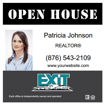 Exit Realty Yard Signs EXIT-PAN2424AL-009