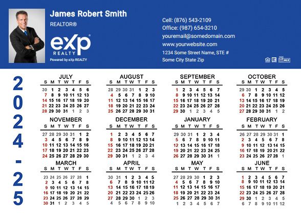 Exp Realty Calendar Magnet 4.25X6 EXPR-CALMAG4256-025