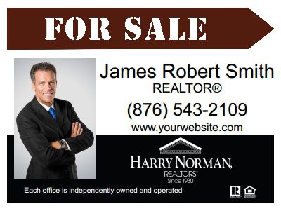 Harry Norman Realtors Yard Signs HNR-PAN1824CPD-007