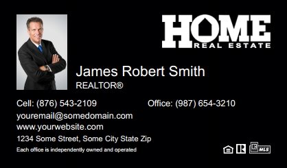 Home Real Estate Business Card Magnets – Template HRE-BCM-052 ...