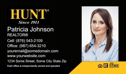 Hunt Real Estate Business Card Magnets HREE-BCM-005