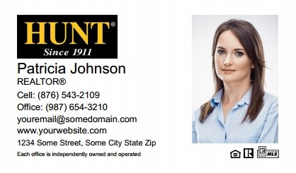 Hunt Real Estate Business Card Magnets HREE-BCM-006