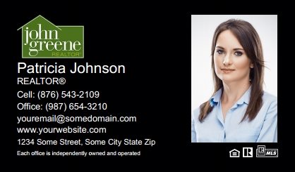 John-Greene-Realtor-Business-Card-Compact-With-Full-Photo-TH02B-P2-L3-D3-Black