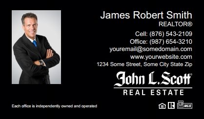 John-L-Scott-Business-Card-Compact-With-Medium-Photo-TH10B-P1-L3-D3-Black