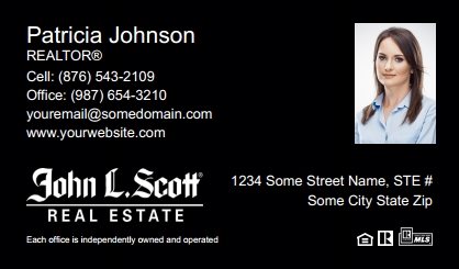 John-L-Scott-Business-Card-Compact-With-Small-Photo-TH05B-P2-L3-D3-Black