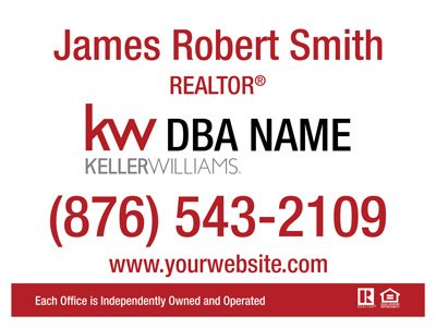 Keller Williams Real Estate Signs | Templates & online Designs ...