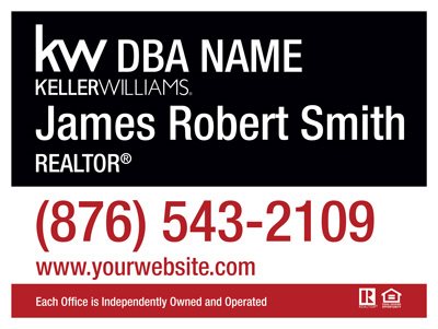 Keller Williams Real Estate Signs | Templates & online Designs ...