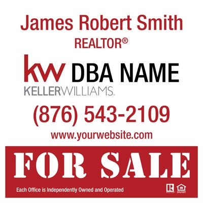 Keller Williams Real Estate Signs | Templates & online Designs ...