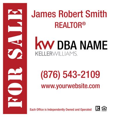 Keller Williams Real Estate Signs | Templates & online Designs ...